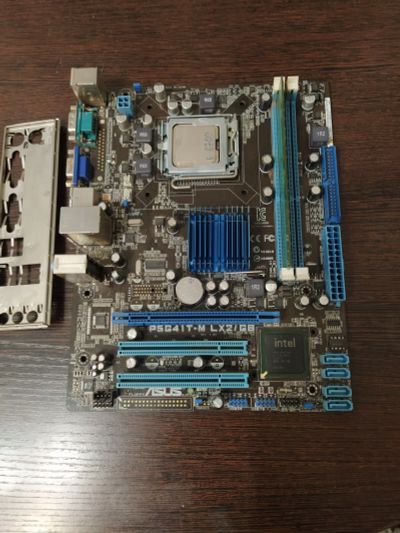 Лот: 19142696. Фото: 1. Комплект E6700 + Asus G41 + drr3... Комплекты запчастей