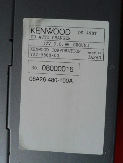 Лот: 7461745. Фото: 1. CD Чейнджер kenwood на 10 дисков... Чейнджеры