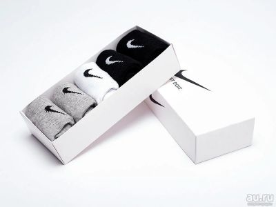 Лот: 16826100. Фото: 1. Носки длинные Nike - 5 пар (18778... Носки