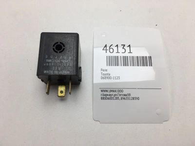 Лот: 20392434. Фото: 1. Реле Toyota 0689001123. Электрооборудование