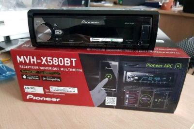 Лот: 15831128. Фото: 1. Pioneer MVH X 580BT процессорная... Автомагнитолы