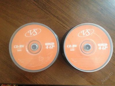 Лот: 2483474. Фото: 1. Матрицы CD-RW VS 4-12X 700mb 80min... CD, DVD, BluRay