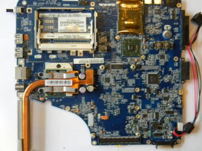 Лот: 8537996. Фото: 1. Материнская плата Toshiba A200... Материнские платы