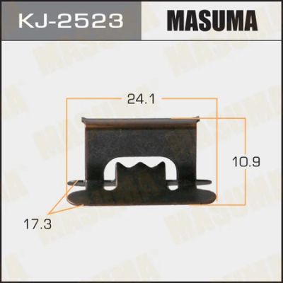 Лот: 18607882. Фото: 1. Клипса крепежная masuma 2523-kj... Кузов