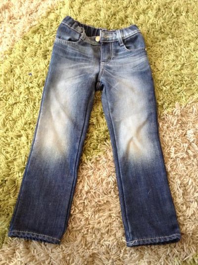 Лот: 4459007. Фото: 1. джинсы на флисе утепленные ростовка... Брюки, шорты, джинсы