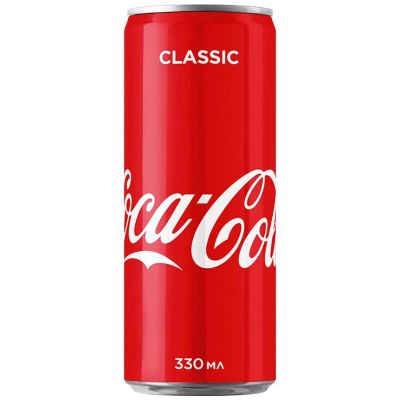 Лот: 16492470. Фото: 1. Coca cola classic 0,33 24шт кока... Напитки