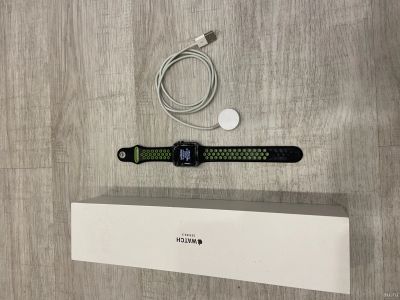 Лот: 18489315. Фото: 1. Apple Watch 3 38mm. Смарт-часы, фитнес-браслеты, аксессуары