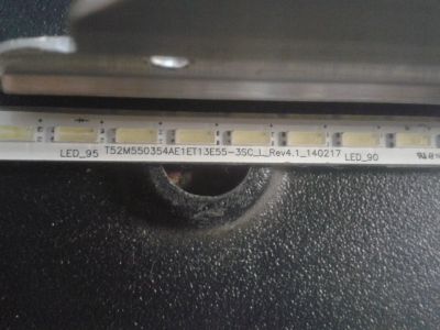 Лот: 19696251. Фото: 1. Led-string T52M550354AE1ET13E55-3SC... Запчасти для телевизоров, видеотехники, аудиотехники