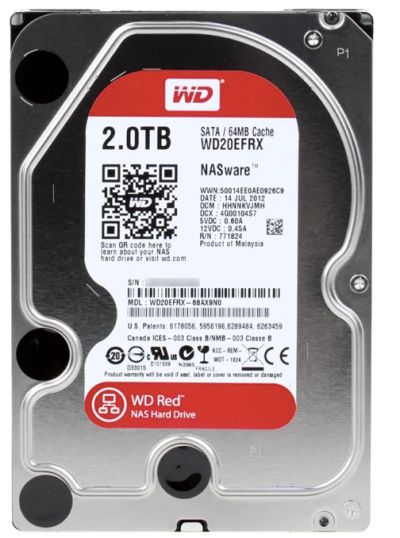 Лот: 14051762. Фото: 1. Жесткий диск HDD SATA 2Tb Western... Жёсткие диски