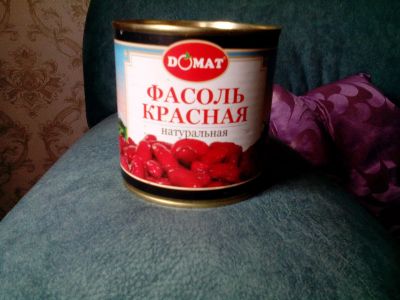 Лот: 19255405. Фото: 1. Фасоль красная натуральная.400г... Консервы
