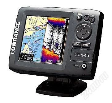 Лот: 2844155. Фото: 1. Lowrance Elite-5 Эхолот картплоттер... Эхолоты