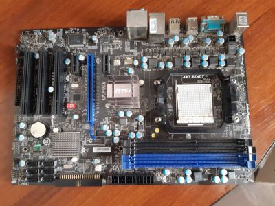 Лот: 13502748. Фото: 1. Материнская плата AM3 AMD MSI... Материнские платы
