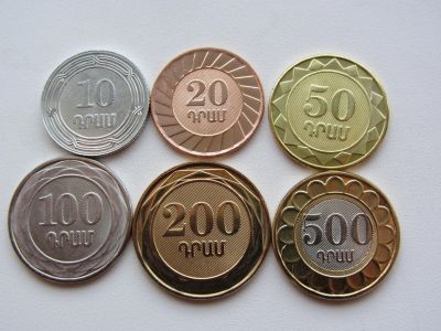 Лот: 13394150. Фото: 1. Армения набор из 6 монет 2003-2004... Наборы монет