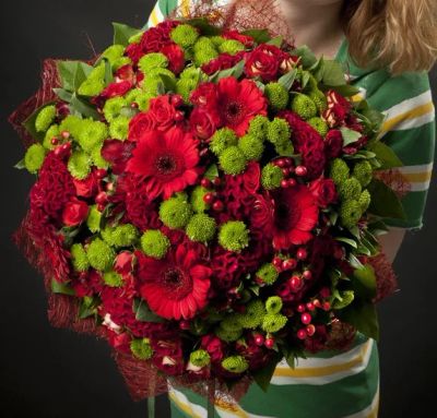 Лот: 7175322. Фото: 1. Сборный букет. Цветы на Щорса... Свежие цветы