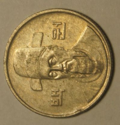 Лот: 3610498. Фото: 1. Южная Корея.100 вон 1989 г.(166... Азия