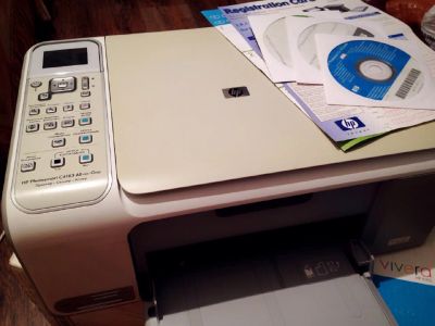 Лот: 4877184. Фото: 1. HP принтер - сканер - копир 3в1. Струйные принтеры