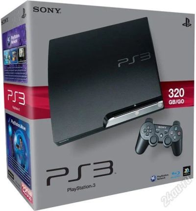 Лот: 1634737. Фото: 1. PlayStation 3 c жёстим диском... Игровые приставки, консоли