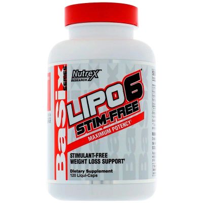 Лот: 11125149. Фото: 1. Lipo-6 stim-free, 120кап Nutrex... Спортивное питание, витамины