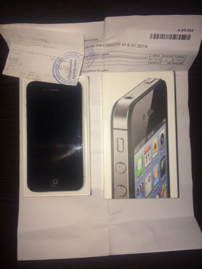 Лот: 12787701. Фото: 1. iPhone 4s 16gb. Смартфоны