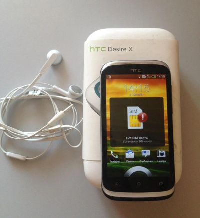 Лот: 4225786. Фото: 1. HTC Desire X black черный android... Смартфоны