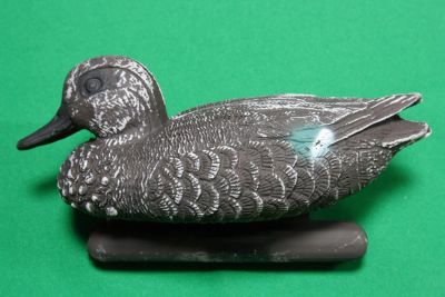Лот: 7431447. Фото: 1. Чучело утки "Чирок трескунок... Манки, приманки