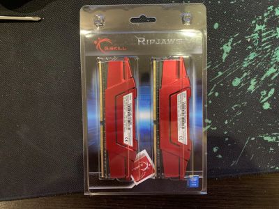 Лот: 15605005. Фото: 1. 16GB DDR4 3600 G.Skill новая запечатанная... Оперативная память