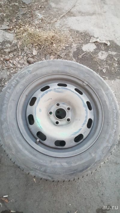 Лот: 13500476. Фото: 1. Резина Michelin 185/65 R15 на... Шины на дисках