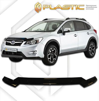 Лот: 13013338. Фото: 1. Дефлектор капота Subaru XV 2012-2017г. Детали тюнинга