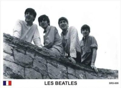 Лот: 10653924. Фото: 1. Beatles коллекционная карточка... Наклейки, фантики, вкладыши