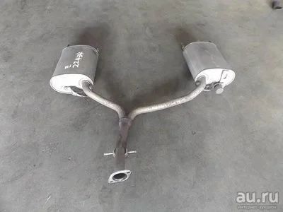 Лот: 12822551. Фото: 1. Глушитель Lexus GS350 2GR-FSE. Выхлопная система