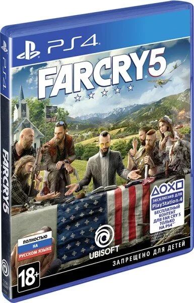 Лот: 11307918. Фото: 1. Far Cry 5. Диск на Playstation... Игры для консолей
