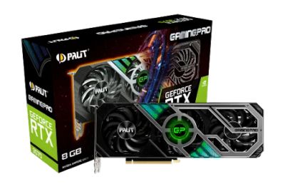 Лот: 17759193. Фото: 1. Palit GamingPro RTX 3070. Видеокарты