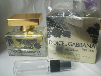 Лот: 1830140. Фото: 1. The One lace edition Dolce Gabbana... Женская парфюмерия