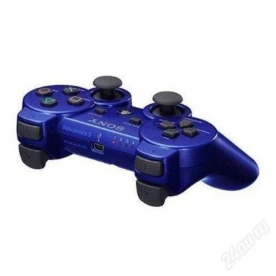 Лот: 1860873. Фото: 1. PS3 Новый, синий, оригинальный... Аксессуары для игровых приставок, консолей, геймпады