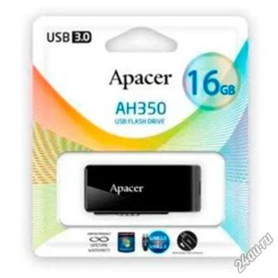 Лот: 13023807. Фото: 1. USB Flash 3.0 16Gb Apacer AH350... USB-флеш карты