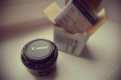 Лот: 2137346. Фото: 1. Самый первый фикс Canon EF 50... Объективы