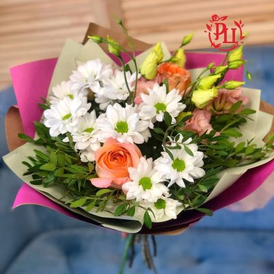 Лот: 14171554. Фото: 1. Лот № 785 Букет ассорти - 760р... Свежие цветы
