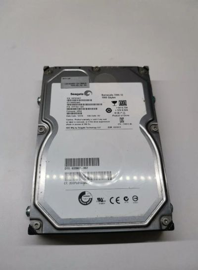 Лот: 18016180. Фото: 1. Жёсткий диск Seagate 1Tb Barracuda... Жёсткие диски (HDD)