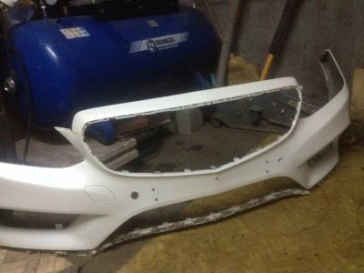 Лот: 6972428. Фото: 1. Бампер Mercedes-Benz E-Class AMG... Кузов