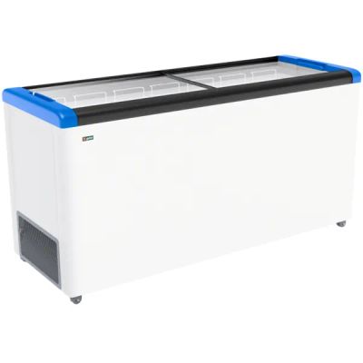 Лот: 24456587. Фото: 1. Холодильник Gellar FG 600 C Blue. Холодильники, морозильные камеры