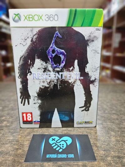 Лот: 24561537. Фото: 1. Resident Evil 6. Steelbook. Лицензионный... Игры для консолей