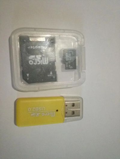 Лот: 7659055. Фото: 1. Адаптер SD черный + адаптер USB... Другое (периферия)