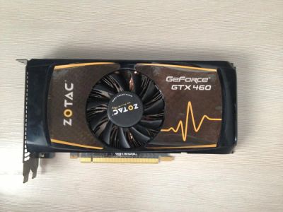 Лот: 6692744. Фото: 1. ZOTAC GeForce GTX 460. Видеокарты