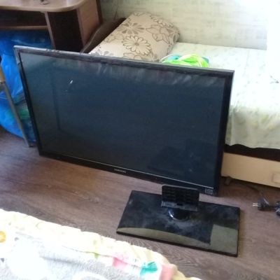 Лот: 15788409. Фото: 1. Плазменный телевизор Samsung PS43D450A2W. Телевизоры