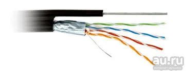 Лот: 9021789. Фото: 1. Кабель FTP-5Ecat 4pair 24AWG CU... Видеонаблюдение