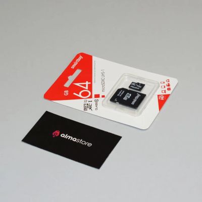 Лот: 20560048. Фото: 1. [Новая] Карта памяти MicroSD SmartBuy... Карты памяти