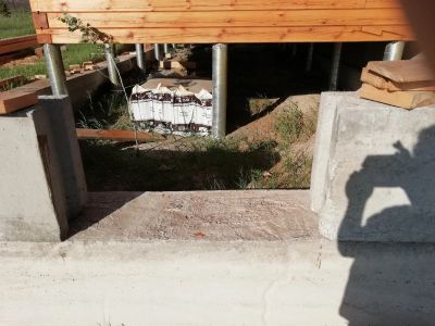 Лот: 13905347. Фото: 1. вырезать фрагмент фундамента. Срубы, бани, дома