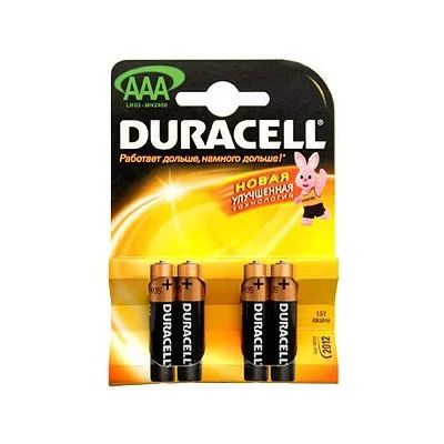 Лот: 7904494. Фото: 1. Батарейка Duracell NH ААА Basic... Батарейки, аккумуляторы, элементы питания