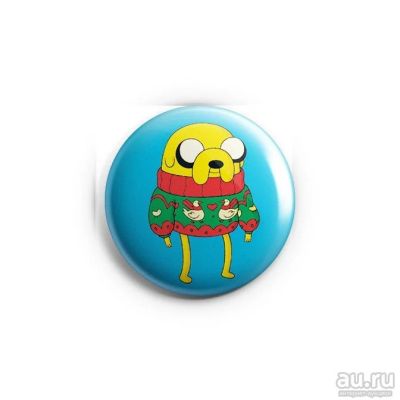 Лот: 10244643. Фото: 1. Значок Время Приключений Adventure... Сувенирные