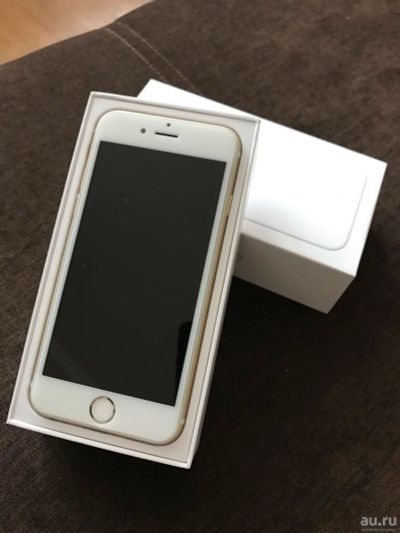 Лот: 9231900. Фото: 1. Apple iPhone 6, Gold, 16GB. Смартфоны